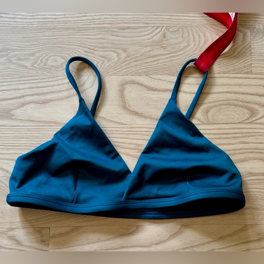 Left on Friday sweet victory top in deep end (teal) size large. New with tags. - Picture 4 of 5